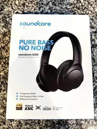 Fone de Ouvido Anker Soundcore Q20i - Usado 1 vez (Estado de Novo)