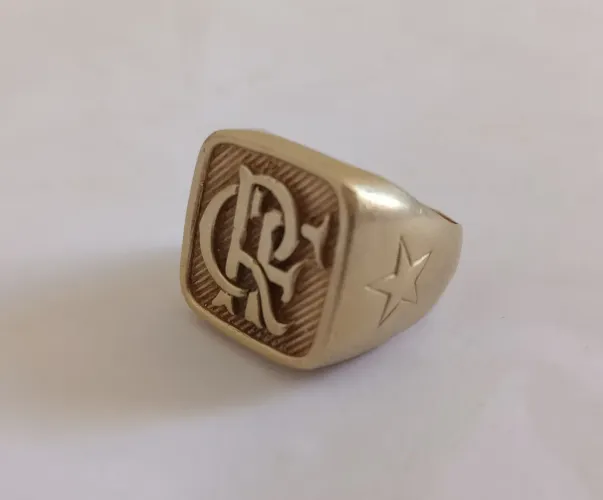 Anel / dedeira do time do Flamengo - moeda antiga