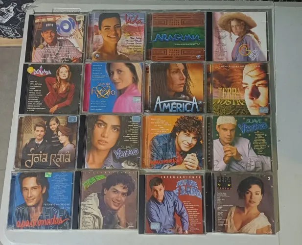 CDs trilha sonora de novelas 