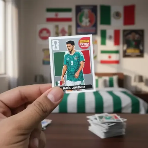 Figurinha Extra Raul Jimenez Prata Copa 2026 Panini