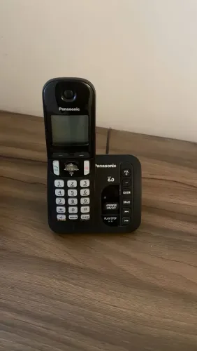 Telefone sem fio com secretaria