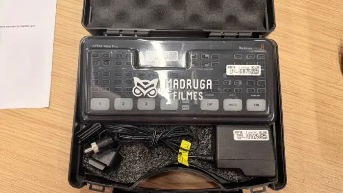 Mesa de Corte Blackmagic Atem Mini Pro