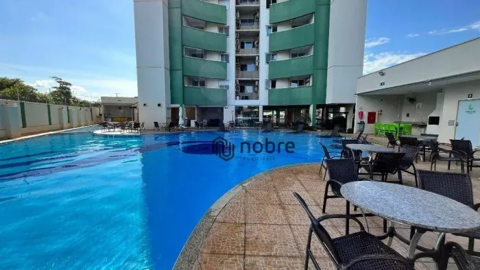 Apartamento com 2 dormitórios para alugar, 61 m² por R$ 3.215,14/mês - Plano Diretor Sul -