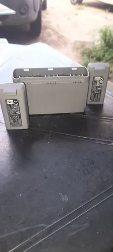 2 baterias do mini 2 e hub de carregamento