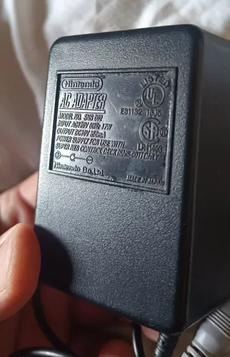 Fonte original Super Nintendo SNS-002 Nintendo