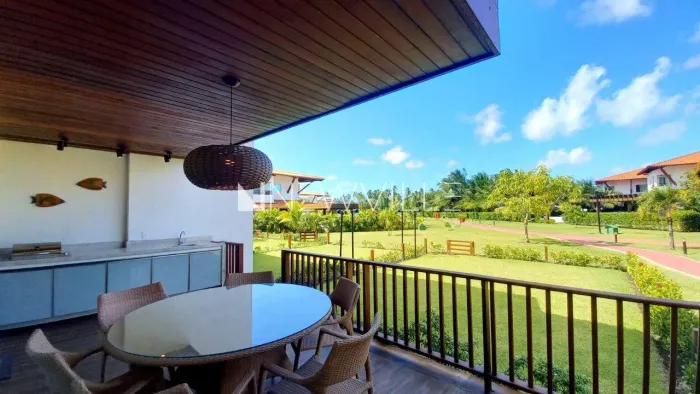 Flat à venda no Condomínio Meridional Carneiros, na Via Litorânea, em Carneiros 143m², 03