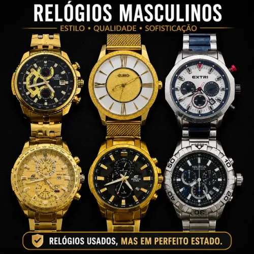 Relógios diversos modelos originais