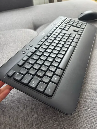 Teclado e mouse logitech