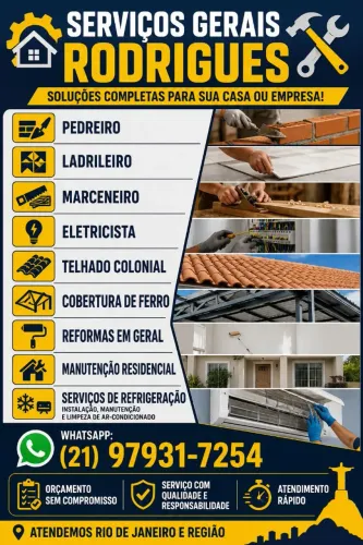 Obras e reformas em geral 