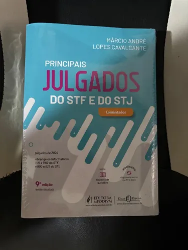 livro julgados stf e stj