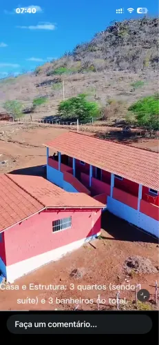 Chácara às margens do açude Epitácio Pessoa