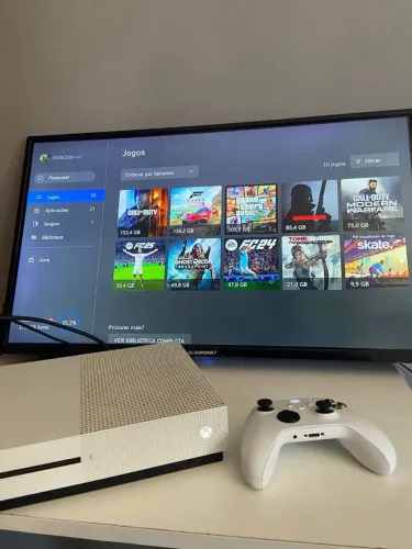 Xbox One s 783 jogos 1 controle