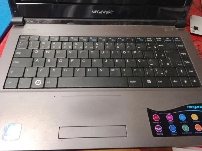 Carcaça Notebook Megaware