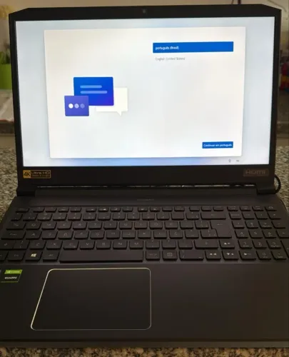 Notebook Acer ConceptD Zerado! Tela 4k! i7 9a Geração!