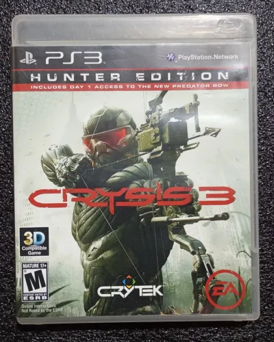 Crysis 3 Hunter edition ps3 usado