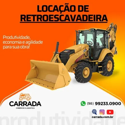Locação Retroescavadeira