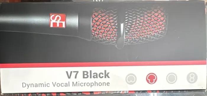 Microfone SE Electroncs V7 Black (NOVO)