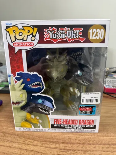 Funko pop Yu Gi oh dragão cinco cabeças