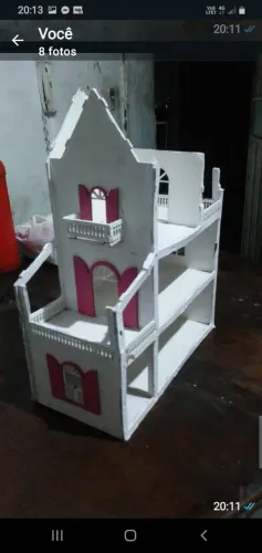 CASINHA DE CRIANÇA OU DECORAÇÃO LINDA E SIMPLES medida 39/ ALTURA POR 32 LARGURA
