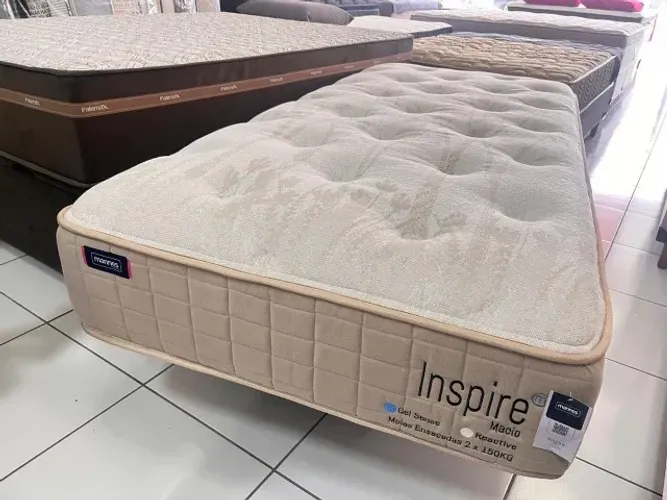 Colchão de Solteiro Mannes Inspire Macio Novo Campeão de Vendas, Pronta Entrega!