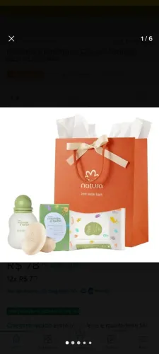 Kit Natura Mamãe e Bebe (3 produtos)
