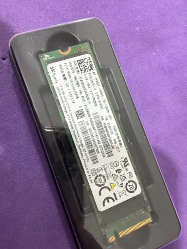 SSD Nvme m2 SK Hynix 256gb gen3 100% de saúde