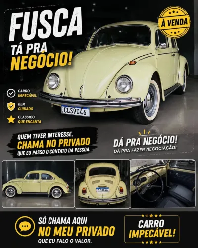 Volkswagen Fusca Fusca (gasolina) 1980