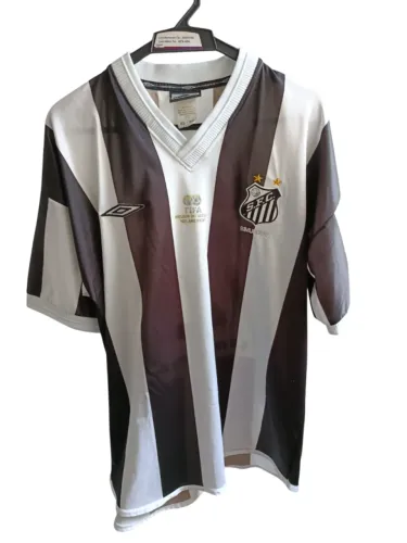 Camisa Santos FC listrada