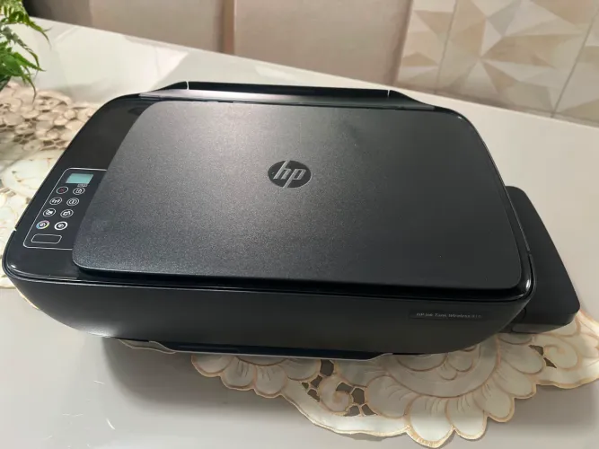 Impressora Multifuncional Ink Tank Wireless 416 Jato Tinta Hp Preto