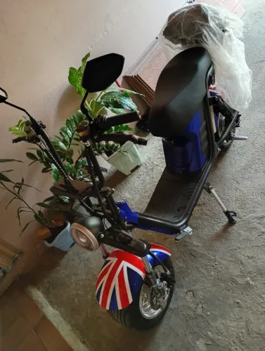 Scooter Elétrica Harley 1000W 20Ah NFC Blue Edition