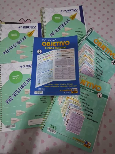 KIT 6 PRÉ VESTIBULAR OBJETIVO