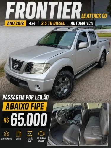 Nissan Frontier LE Attack CD 4X4 2.5 TB Die.aut 2012