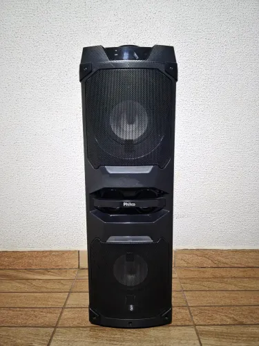 TORRE DE SOM PHILCO PCX16000 - 1600W RMS | COMPLETA E POTENTE<br>²
