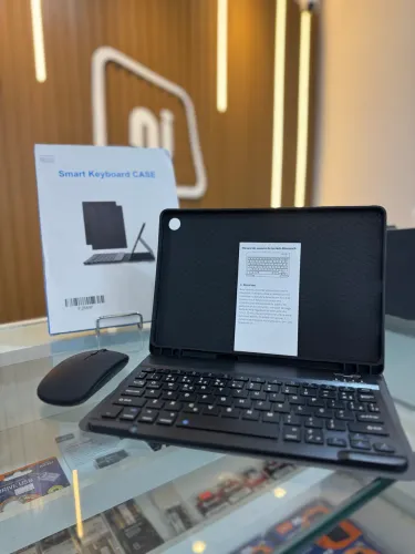 Capa Tablet c/ Teclado e Mouse A9+ A9 Plus e A11