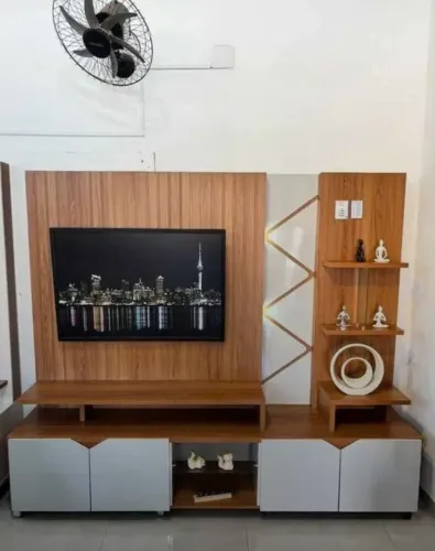 Rack com painel
