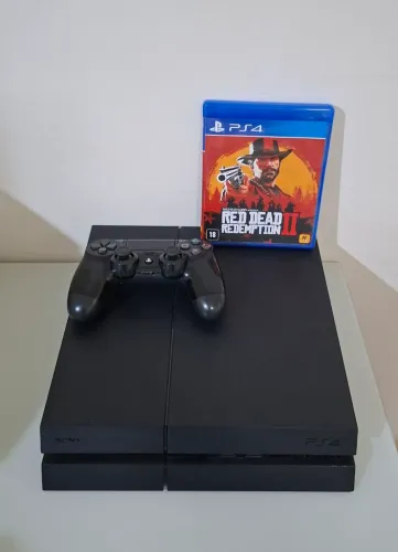 PS4 500 GB + Jogo físico 