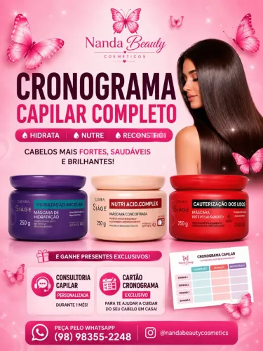 Máscara Eudora Siage Original - Tratamento Capilar