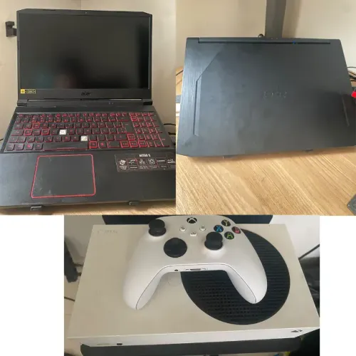 Notebook Gamer + Xbox Series S Troco por Macbook ou PC Gamer