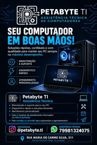 Petabyte TI | Manutenção de computadores