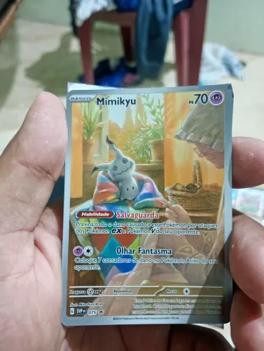 Carta Promo Mimikyu tcg