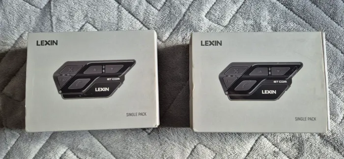 Par de Intercomunicadores Bluetooth Lexin ETCOM