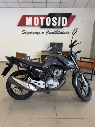 HONDA CG 160 FAN CINZA 2024