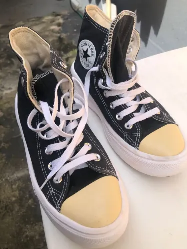 tênis Converse Chuck Taylor All Star Lift Canvas de cano alto
