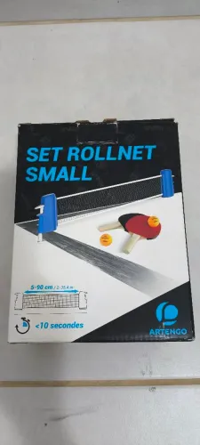 Kit tênis de mesa (raquetes, bolas e rede)