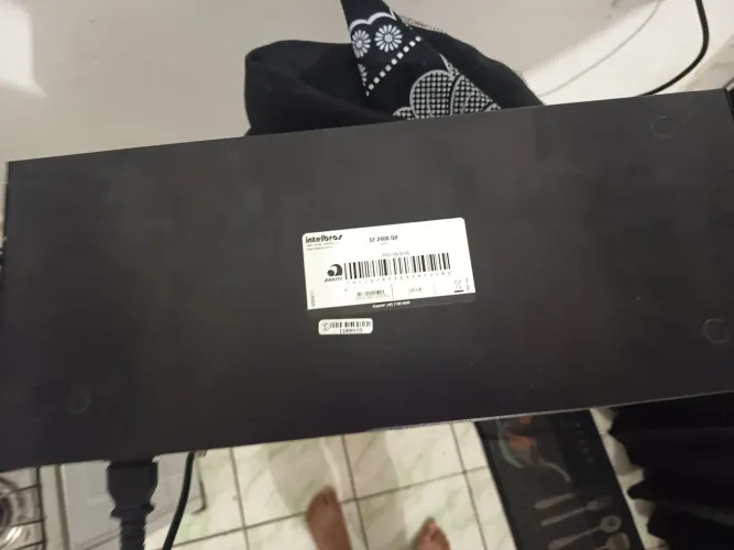 Switch Intelbras 24 Portas SF 2400 QR Funcionando Perfeito