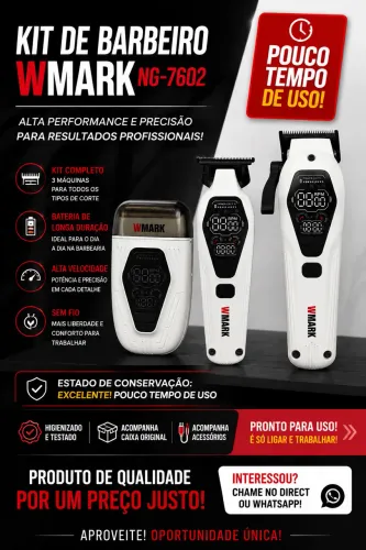 Vendo máquina de corta cabelo