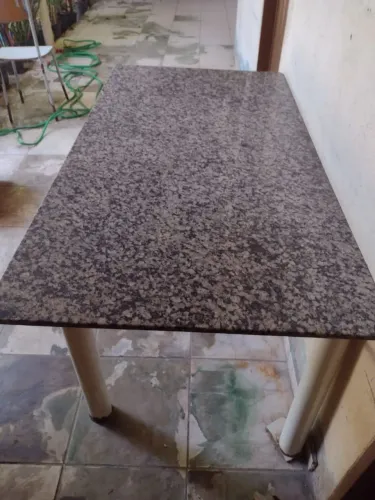 Pedra de Marmore Granito para mesa de 6 lugares