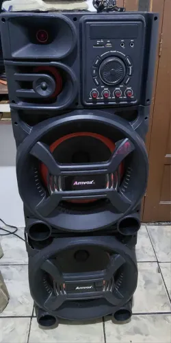 Caixa de som 1500W AMVOX PESADAO 1501