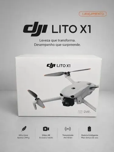 Drone Dji Lito x1 novo!
