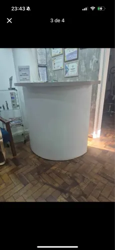 Balcão de recepção 